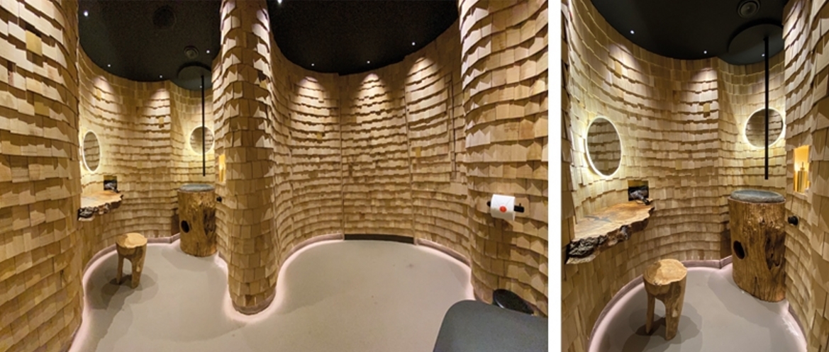 Création de sanitaires pour le restaurant doublement étoilé de Franck Putelat à Carcassonne