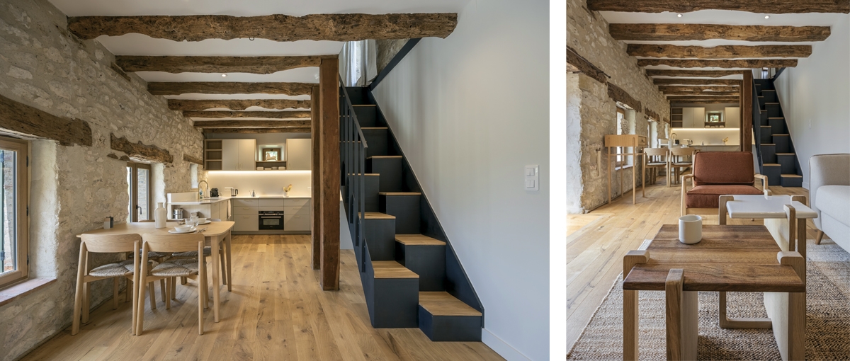 Rénovation sensible pour une maison d'amis