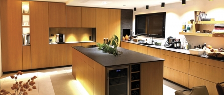 Une cuisine bordelaise sur mesure, entre élégance et innovation - Architecte sur Toulouse