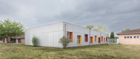 Extension - restructuration de l'Ecole des Gachots à Leguevin. - Architecte sur Toulouse